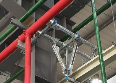九寨沟该抗震支架的整体式支吊架结构协调性好
